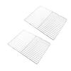 Pack of 2 Cooling And Draining Baking Rack Durable Stainless Steel Kitchen Rack for Efficient Cooling and Baking