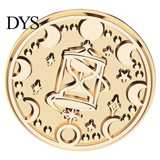 Custom Wax Seal Head Vintage European Magic Themed Stamp Head, Solid Brass Exquisite Creative Gift Packaging Engraved Sealing for Journal Envelope