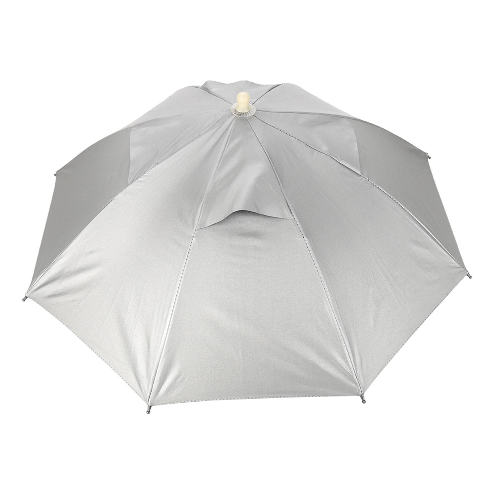 

Waterproof UV Protection Fishing Hat Outdoor Handfree Umbrella Cap Lightweight Rain Hat