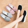 Shoes women's new women's shoes breathable fly-woven casual shoes soft-soled large-size cloth shoes lightweight one-pedal mother shoes