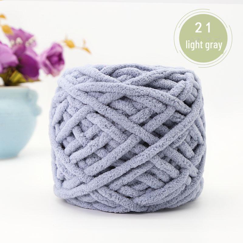 Thick Wool DIY Yarn Ball for Handwoven Crafts - Soft Texture, Easy To Work With, Multiple Colors