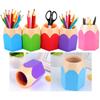 5PC Desktop Storage Pen Holder Pencil Pot Pen Holder Stationery Storage
