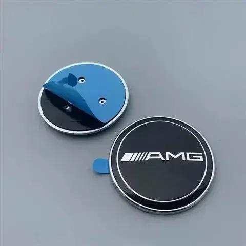 57mm Star Flat Hood Bonnet Logo For Mercedes Benz W204 W124 W201 W202 W212 W220 W205 Emblem Badge stickers automobile Accessorie QZ8