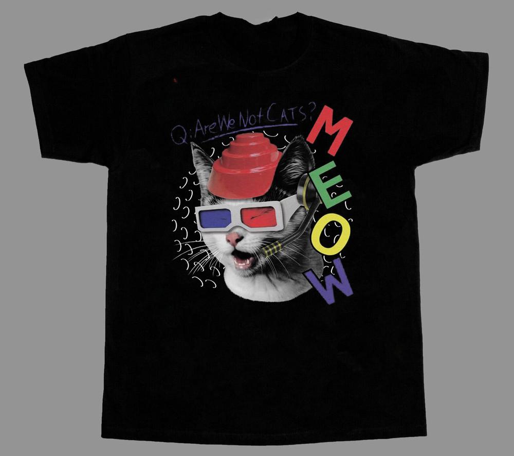 Rare Devo Band Funny Cat Gift For Father Black S-2345XL Unisex T-shirt Unisex T-Shirt XXXXL