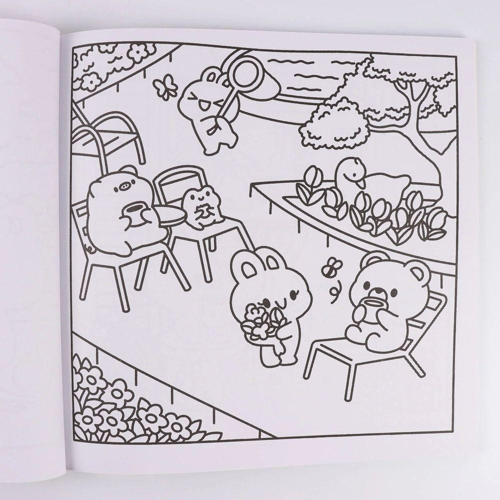 Froggy Days Graffiti Copy Sketch Book Fuzzy Tales Manga Sketching Tutorial  Beginner Study