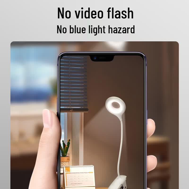 Midea Rechargeable Clip-On LED Desk Lamp