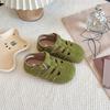 Sommer Neue Kinder Sandalen für Mädchen Rutschfeste Sohle Kleinkind Römische Strandschuhe mit Pastellfarben Prinzessin Elegant Gartenschuhe
