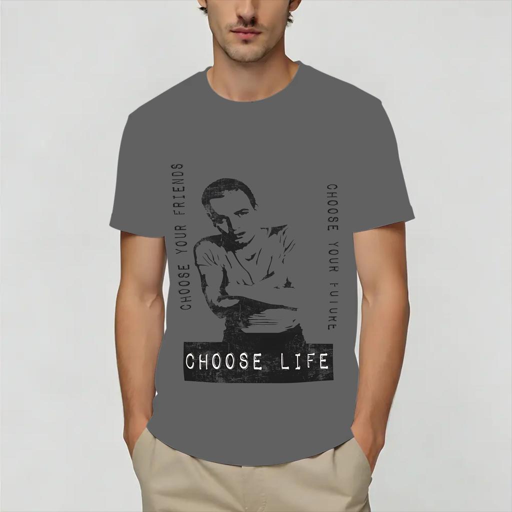 Trainspotting Film 100% Cotone Maglietta Per Unisex Spiaggia Y2K Magliette Divertenti Girocollo Nuove Magliette Oversize Larghe