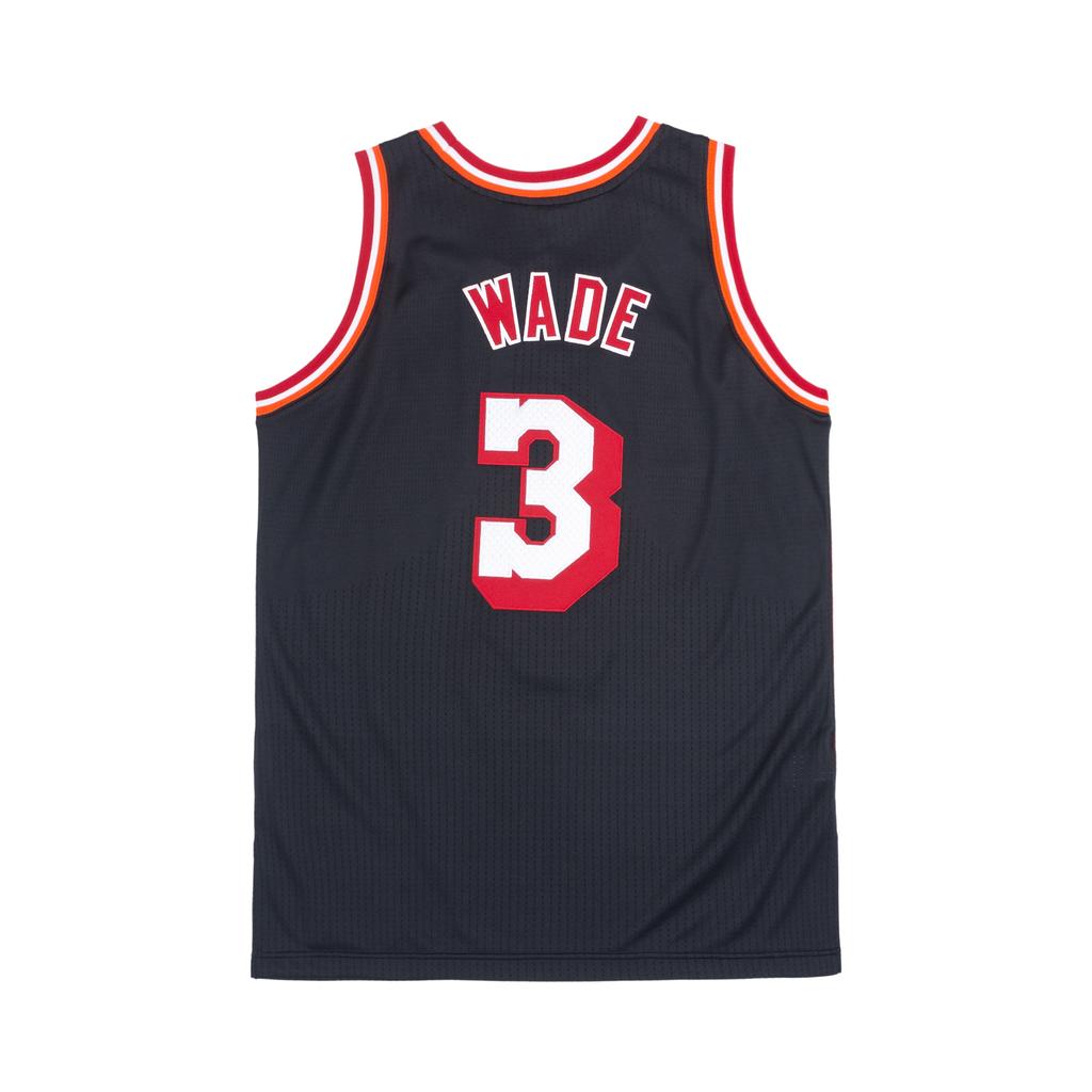 Mitchell & Ness X Miami Heat Dark Hwc 2013-14 Jersey 'Dwyane Wade 3' Men's AJY46497-MHE13DWABLCK