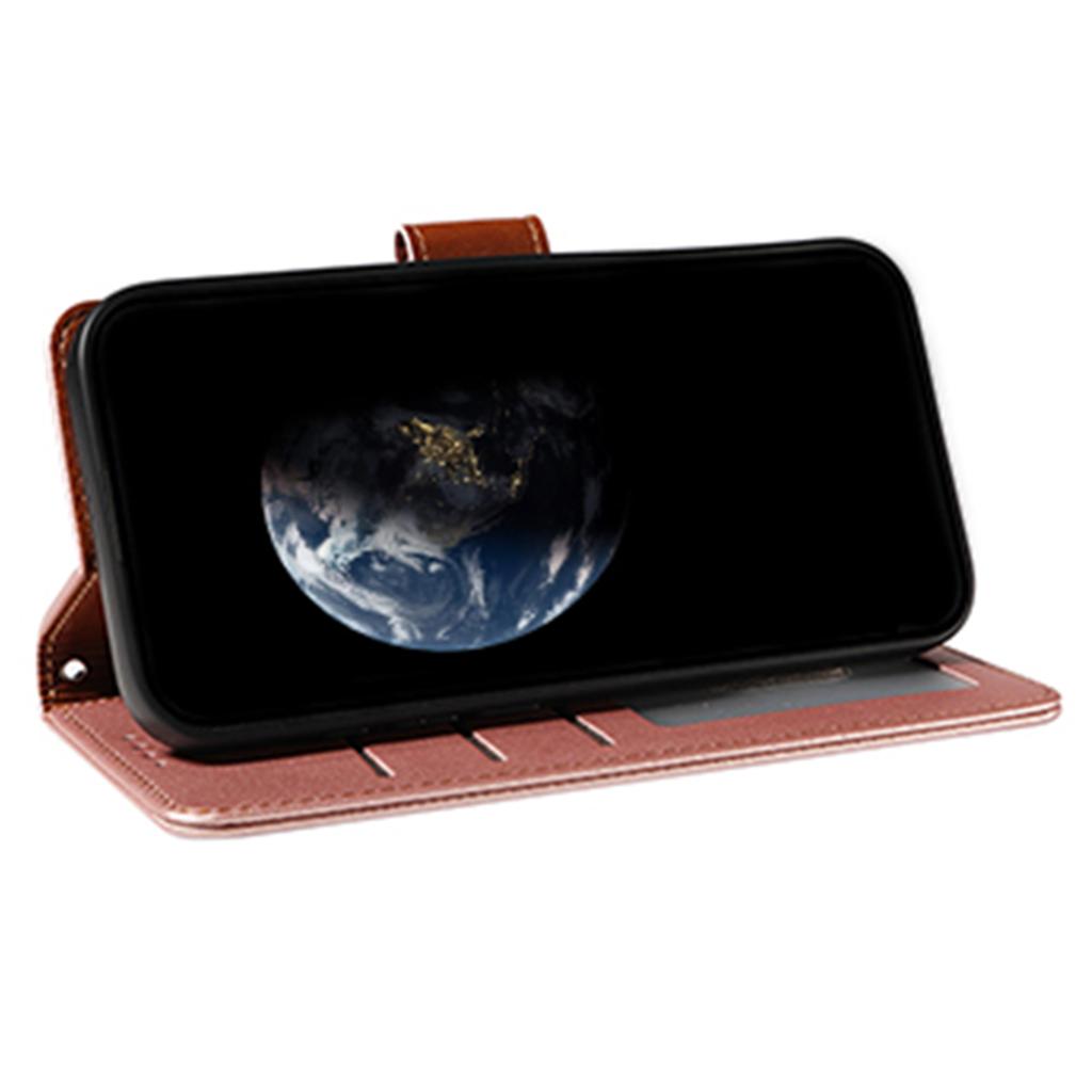 For Samsung Galaxy S24 Ultra Case RFID Blocking PU Leather Wallet Flip Phone Cover with Wrist Strap