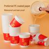 Disposable Red Paper Cups