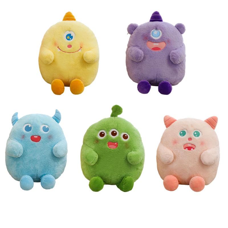 Cute Monster Plush Toy Pillow Soft And Fluffy Office Chair Cushion Gift Wholesale