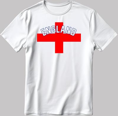 ENGLAND Flag Black-White Men's / Women's T Shirt Mens Womens Tees Top Q110
