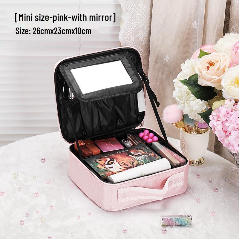 Women's Large Capacity Portable Makeup and Tattoo Tool Storage Bag