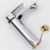 Luxury Modern Single-Hole Mounted Thermostatic Basin Faucet Contemporary Design Hot and Cold for Home and School Bathroom Use