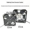 Dual-Use Soldering Fume Extractor & Exhaust Fan