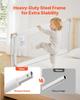 VEVOR Toddler Bed Rail, Kids Beds Guard Rail with Reinforced Iron Pipe and Oxford Cloth, Adjustable Height Bed Side Railing