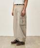 COSTUME O’CLOCK Cotton Washed Balloon Cargo Pants Light Beige Coospt244Lbeige