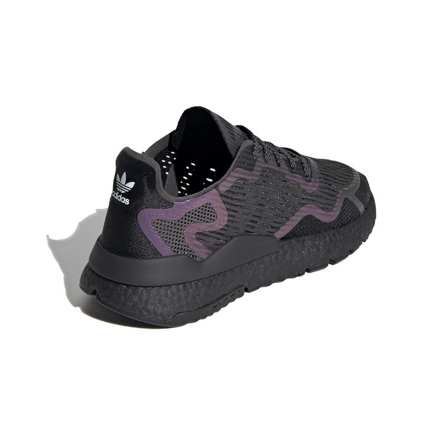Adidas Zapatillas Unisex Nite Jogger Fluid Black Purple Core-Black Grey-Six FV1676