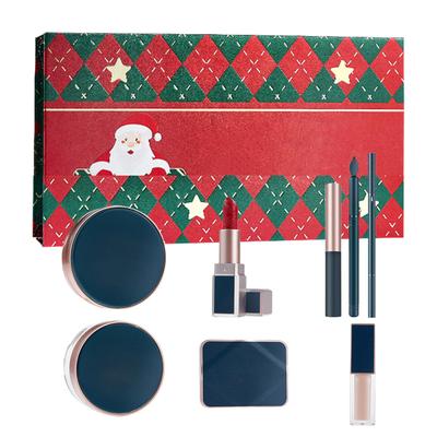 Christmas Makeup Gift Set for Women Full Kit Eyebrow Pencil Powder Lipstick Lip Gloss BB Cream Mascara Concealer Cosmetics Box