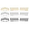 Guitar Tuning Machines 6 Piece Guitar Tuning Pegs Machine Heads Tuners String Tuning Peg Tuning Key Pegs Set for Guitar