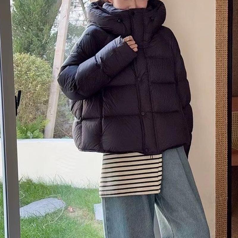 Down Jacket Women's Winter Women's Clothing New Jacket Short Winter Clothing Light and Thin Women's Clothing