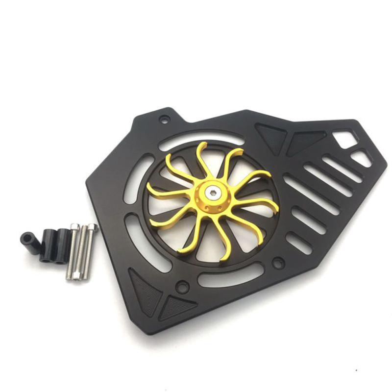 

Крышка вентилятора резервуара для воды мотоцикла, охлаждающая защита резервуара для воды, подходит для Honda pcx125/150 жёлтый