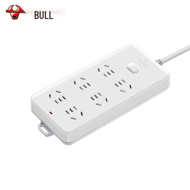 BULL 6-Outlet Power Strip GN-109K