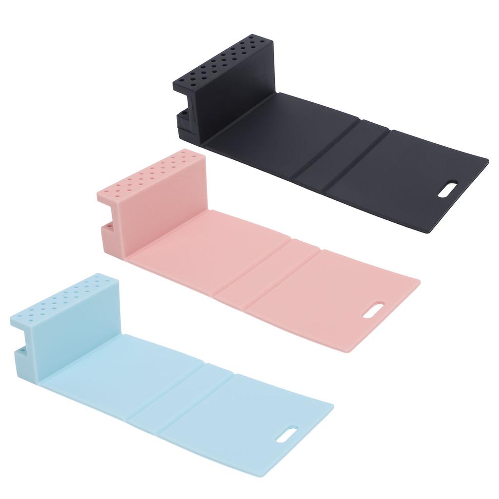 Silicone Nail Drill Bit Holder Foldable Multipurpose Drill Bit Organizer Case Nail Tech Bits Storage