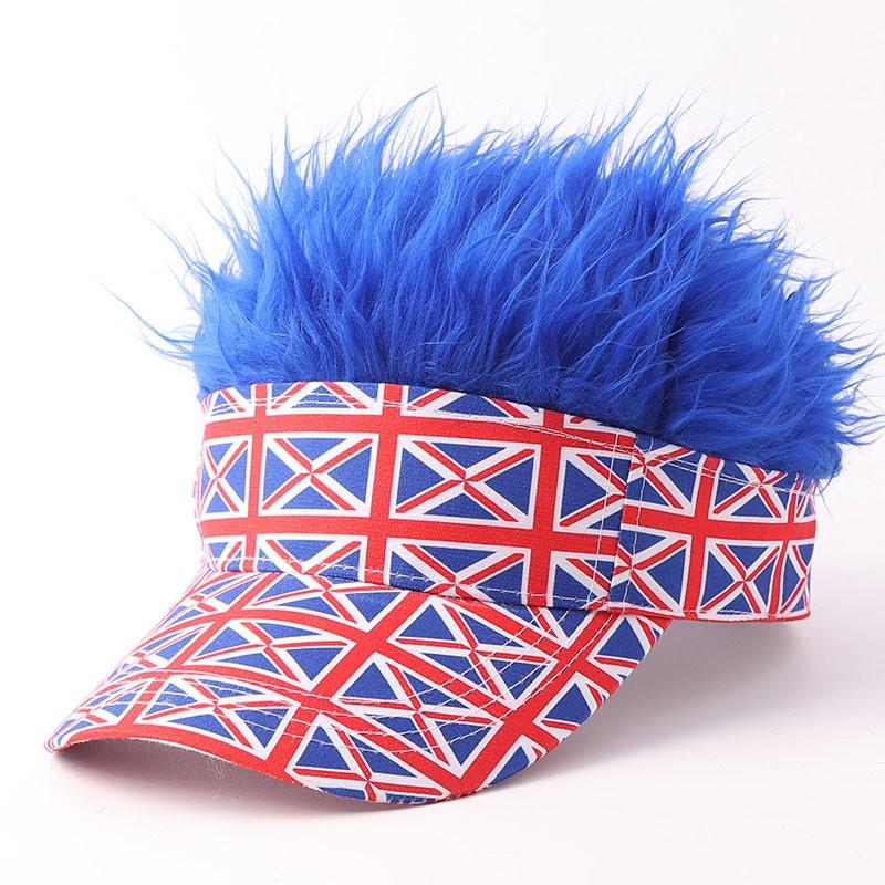 Flag Style Baseball Cap Fashion Star Maple Leaf Sun Hat Adjustable Breathable Streetwear