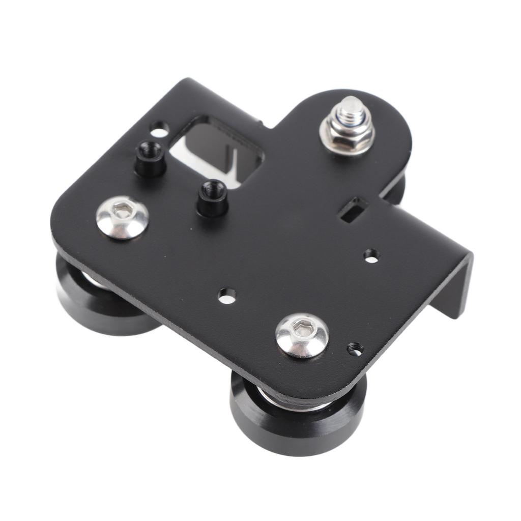 Back Support Plate Black Metal 3D Printer Extruder Back Support Plate With Pulley for Ender3 V2