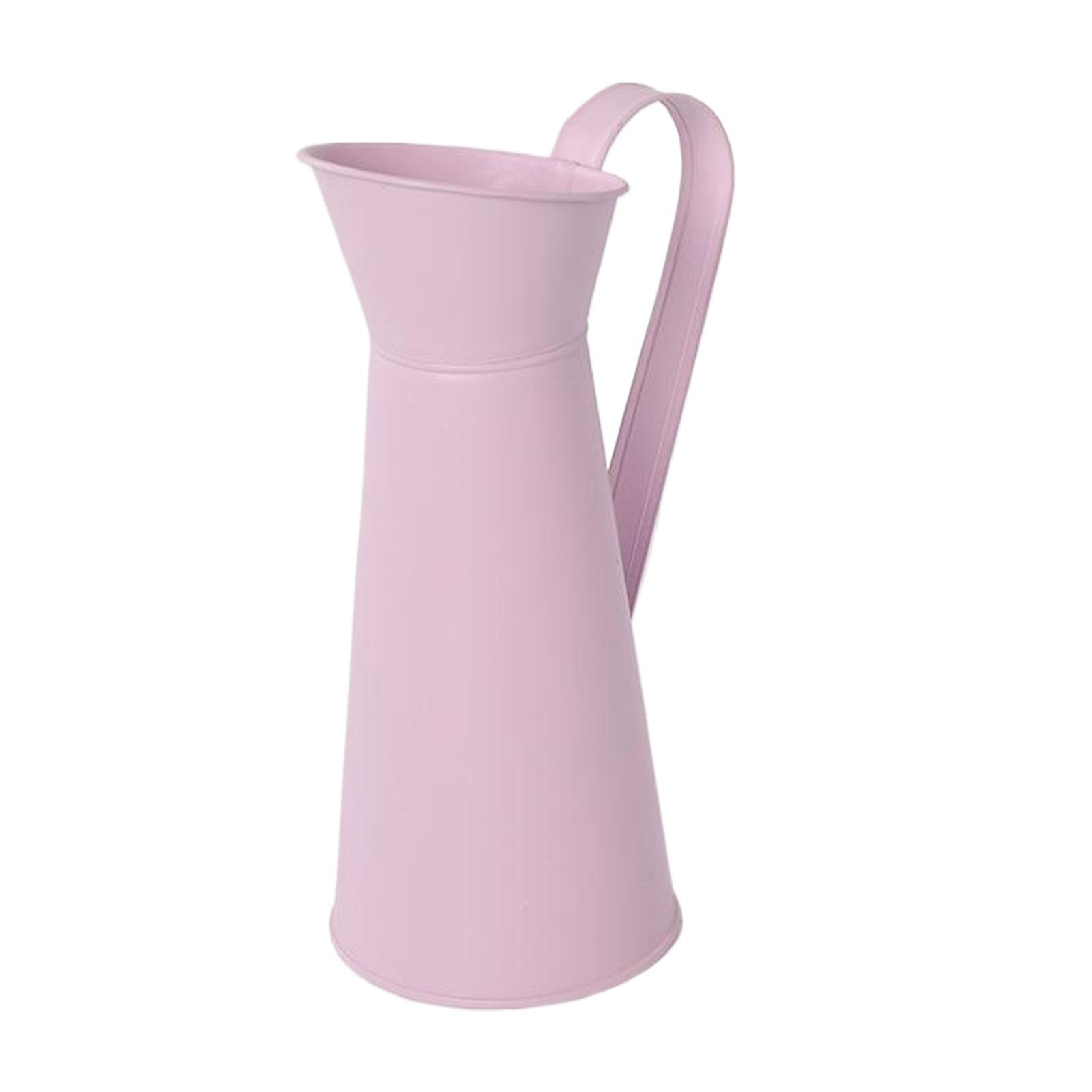 

Металлический кувшин ваза для цветов шикарный фермерский декоративный кувшин оцинкованная металлическая ваза для цветов белая ваза