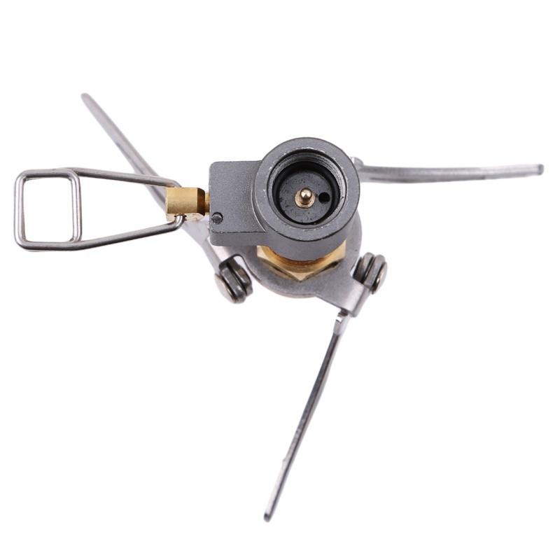 Campingovn Bærbar minigasskomfyr Utendørs kokekar Komfyr for BBQ Fotturer Backpacking