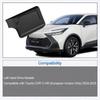 Wireless Charging Silicone Pad Black Central Control Non-Slip Charger Protector Mat for Toyota CHR C-HR 2024-2025 EU version
