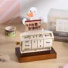 Desktop Ornaments Perpetual Date Calendar Schedule Reminder Rotating Desk Calendar   Bedroom