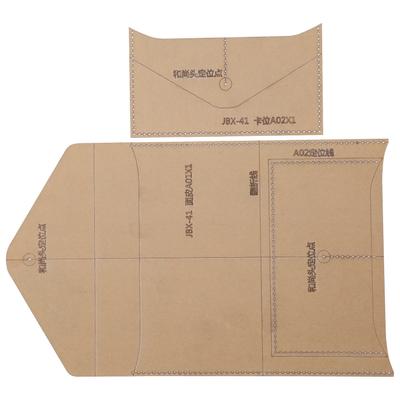 Acrylic DIY Template Envelope Bag Pattern Clear Stencil Craft Hand Making Supplies