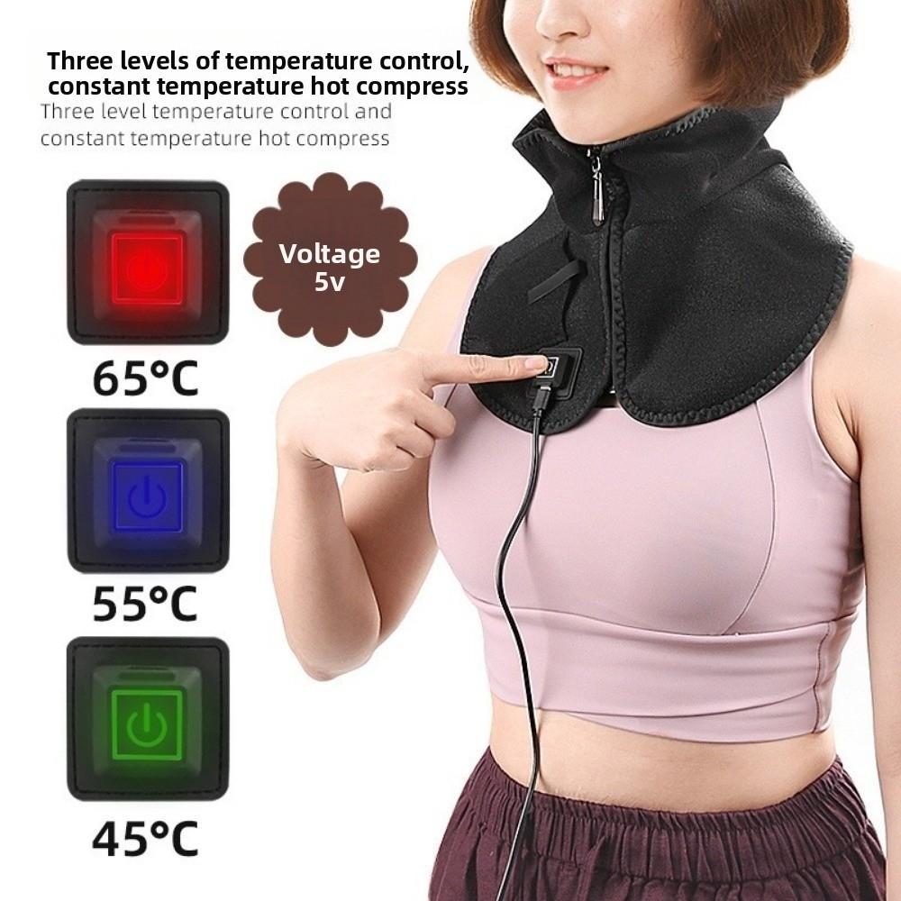 Soft Heating Neck Wrap USB Heating Electric Warmer Shawl Neck And Shoulder Heating Pad  Office