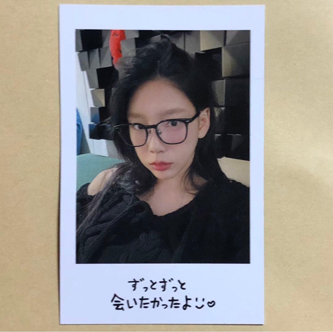 

[USED] Girls Generation Taeyeon TAEYEON Tense Venue Exclusive Bonus Instax Trading Card 3