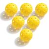 4Pcs 74MM 40-Holes Pickleball High Tournament Training PE Indoor Outdoor Bounce Visibility Pickleball Practice Ball