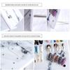 Japanese Style Marble Pattern Nail Art Display Stand with Magnetic Detachable Board