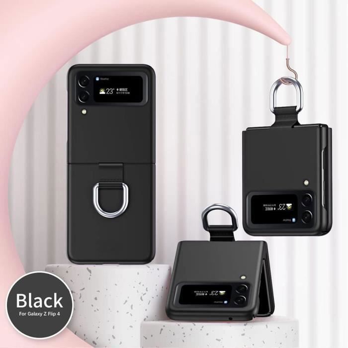 Case - PROSHOP - for Samsung Galaxy Z Flip 4 - Shockproof Protection - Shoulder Strap - Grey