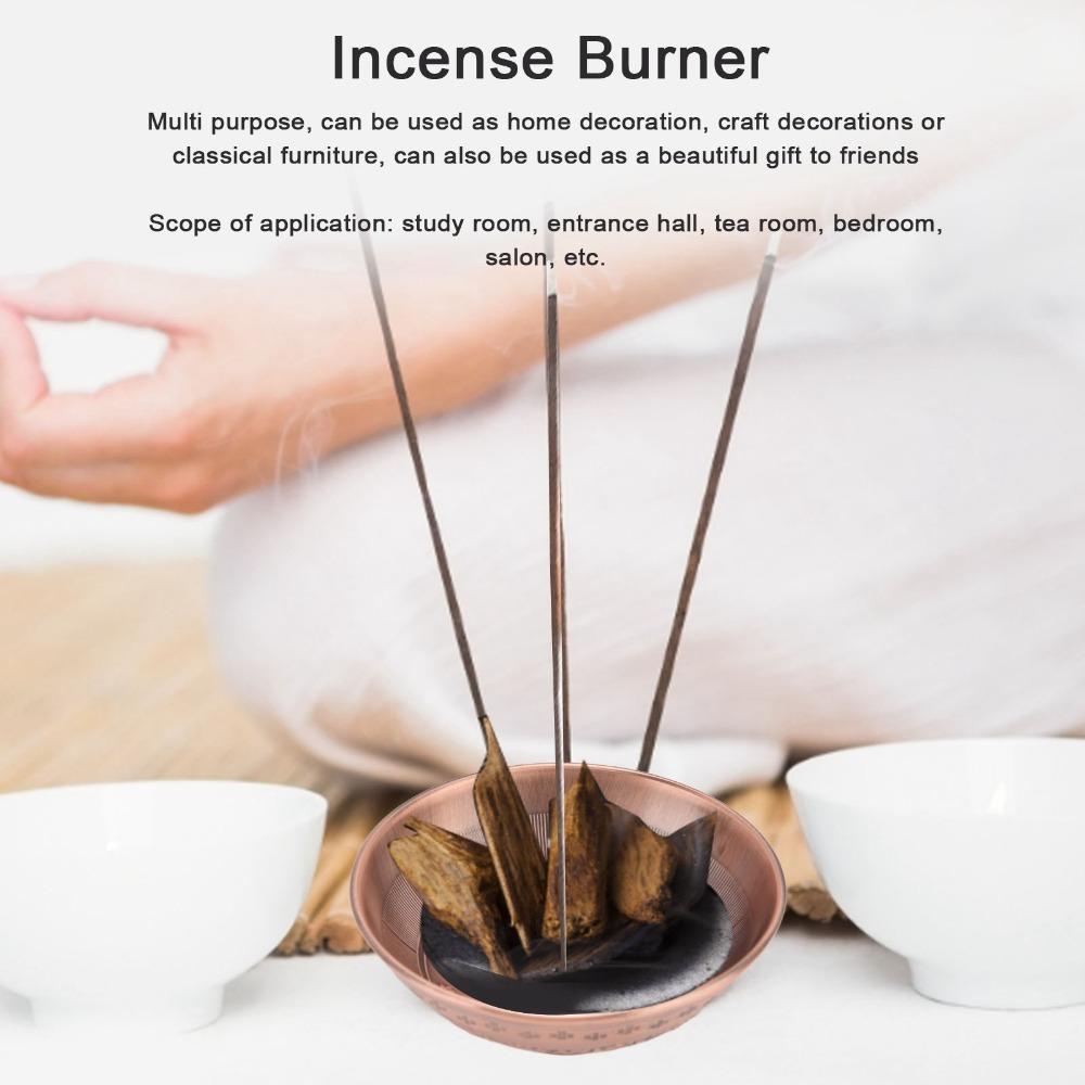 Double Fish Incense Holder Vintage Incense Bowl Elegant Incense Burner  Incense Burning