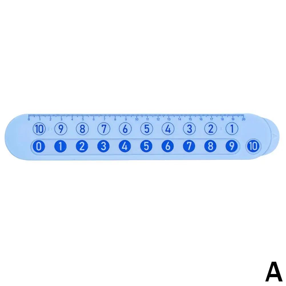 Ruler Mathematics Decomposition Ruler Stationery Ruler Addition Digital Teaching Children Ruler Decomposition And Subtracti N9M5