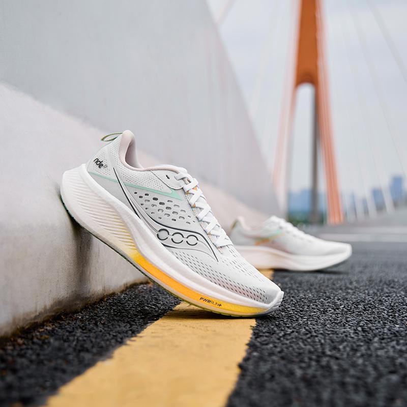 Saucony  Ride 17 White Peel Women Sneakers S10924-250