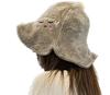 Imabari Towel Sauna Hat [Sheep Marie] (Gray)
