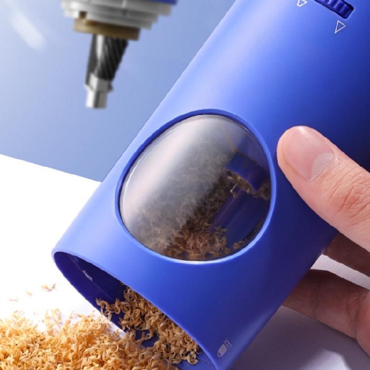 Portable Electric Sharpener For 6mm-8mm Wood Pencil Soft/Hard Charcoals Battery Operated Sharpener for Offices Home