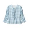 Korean-Style Lightweight Striped Summer Cardigan - Women's Short-Sleeve Sunscreen Shirt