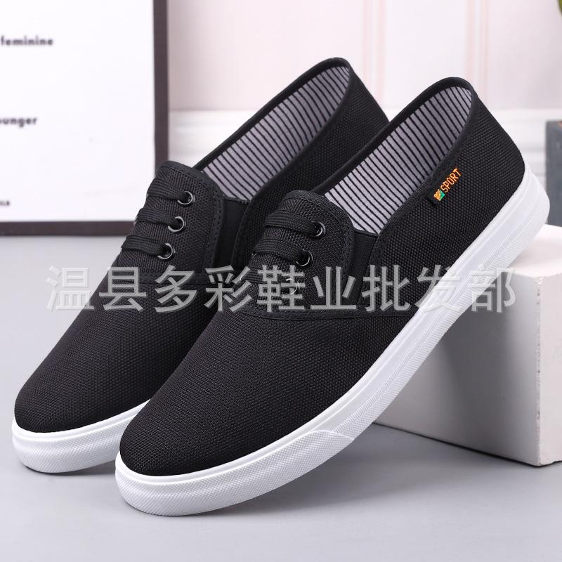 TEMU new beef tendon sole shoes casual cloth shoes breathable cloth shoes canvas shoes