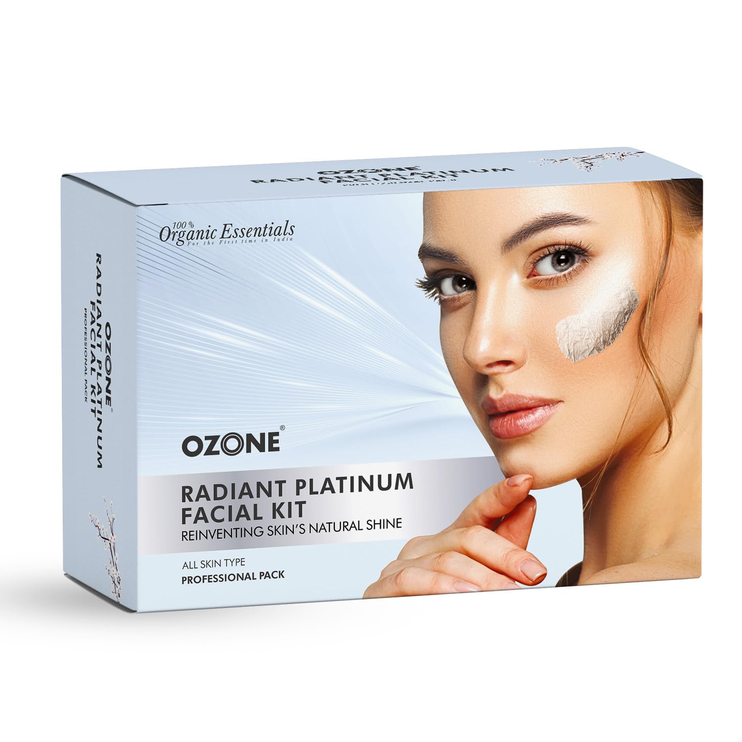 Ozone Radiant Platinum Facial Kit |
