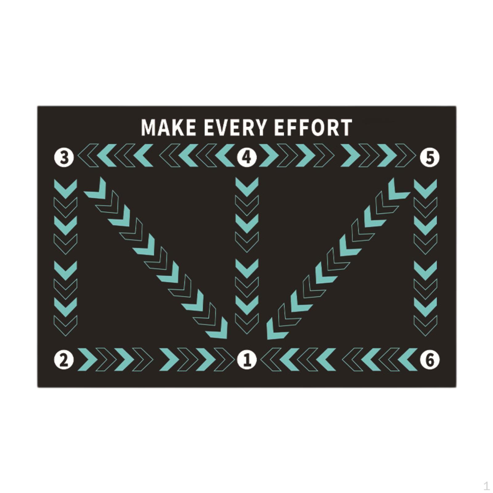 

Футбольный тренировочный коврик Ковер Противоскользящий Складной Прочный Устройства Дриблинг Style C